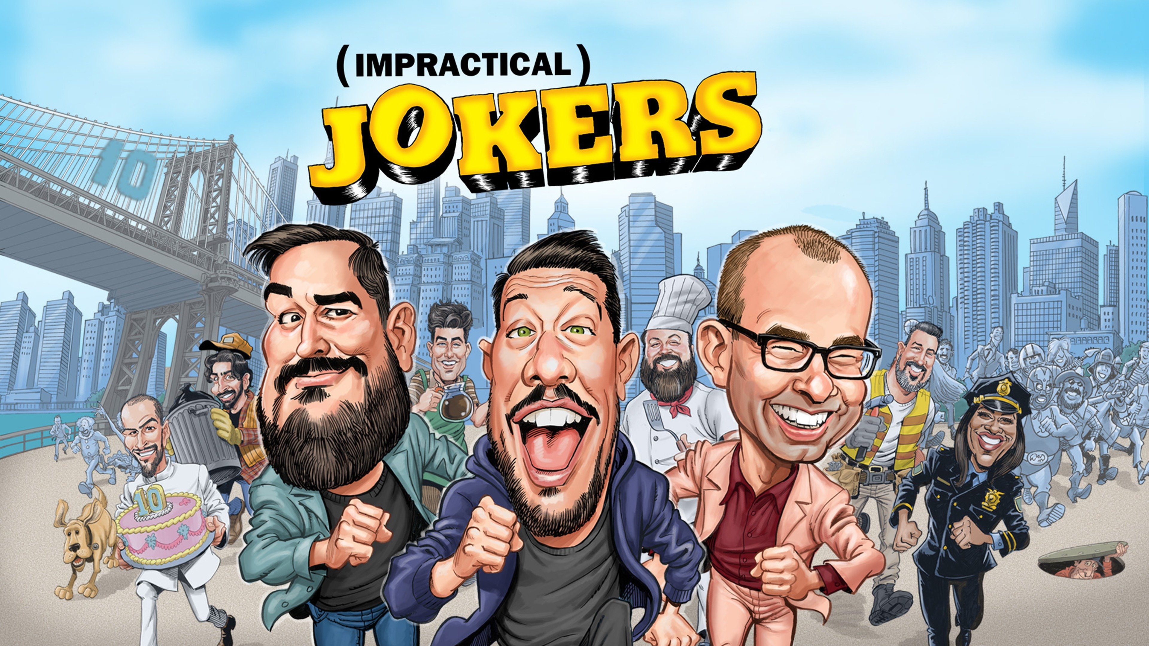 Watch Impractical Jokers live or ondemand Freeview Australia